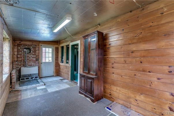Interior, Stone Walls, Wooden Walls