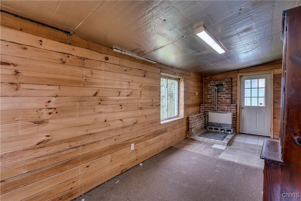 Empty room, Interior, Wooden Walls