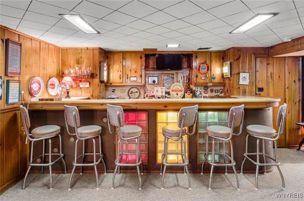 Interior, Recessed Lighting, Wooden Walls