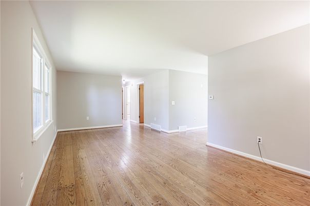 Empty room, Interior, Wood Texture Flooring