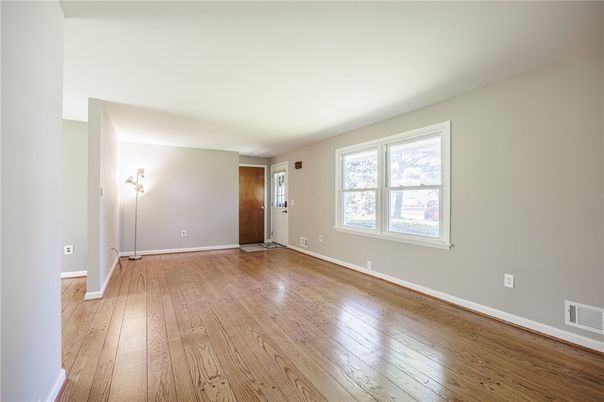 Empty room, Interior, Wood Texture Flooring