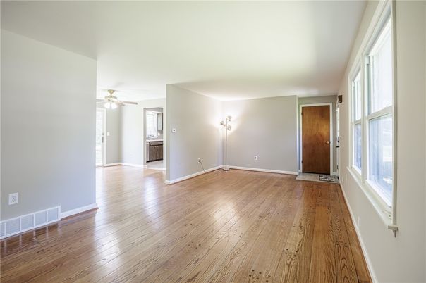 Empty room, Interior, Wood Texture Flooring