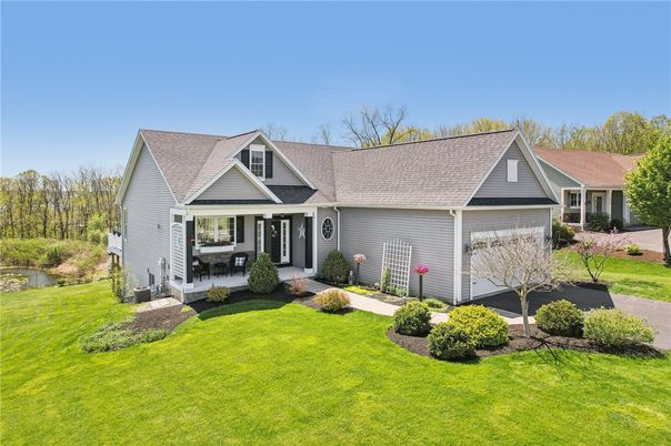 Attached, Backyard, Exterior, Facade, Farmhouse