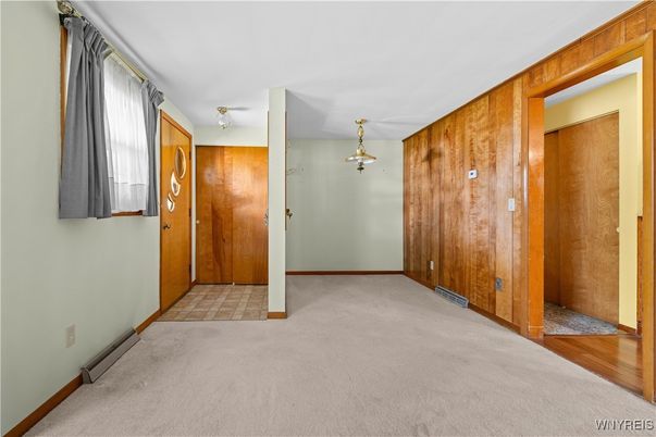 Empty room, Interior, Wooden Walls