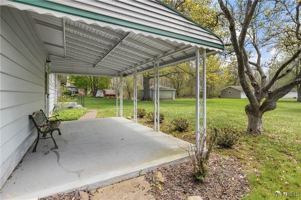 Backyard, Detached Garage, Exterior