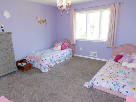Bedroom, Chandelier, Interior