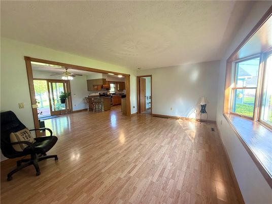 Empty room, Interior, Kitchen, Wood Texture Flooring