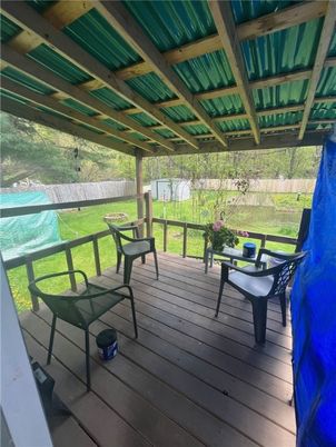 Exterior, Wood Texture Flooring