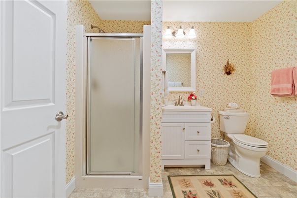 Bathroom, Glass Shower, Interior
