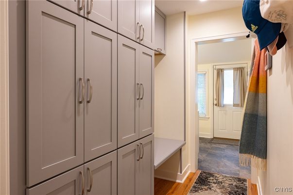 Bathroom, Interior, Recessed Lighting, Wood Texture Flooring