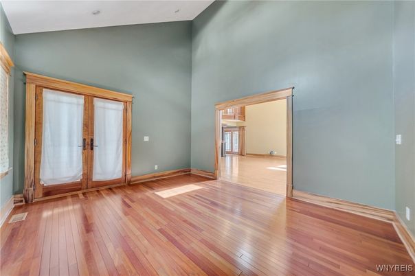 Empty room, Interior, Wood Texture Flooring