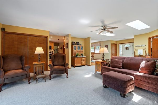 Interior, Kitchen, Living room, Recessed Lighting