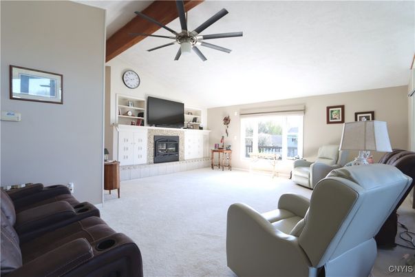Home Theatre Room, Fireplace, Interior, Living room, Wooden Beams