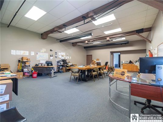Home Office, Interior, Wooden Beams