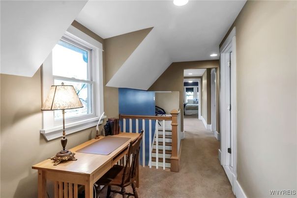 Home Office, Interior, Recessed Lighting