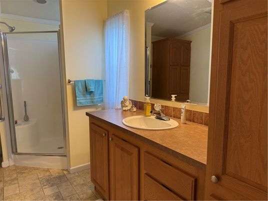 Bathroom, Glass Shower, Interior