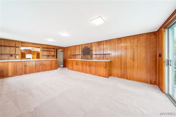 Empty room, Interior, Wooden Walls
