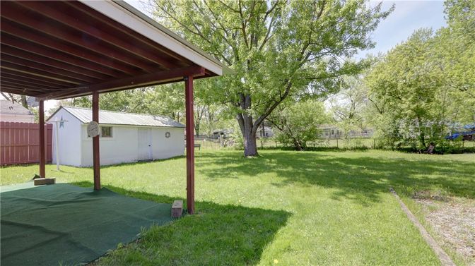 Backyard, Detached Garage, Exterior