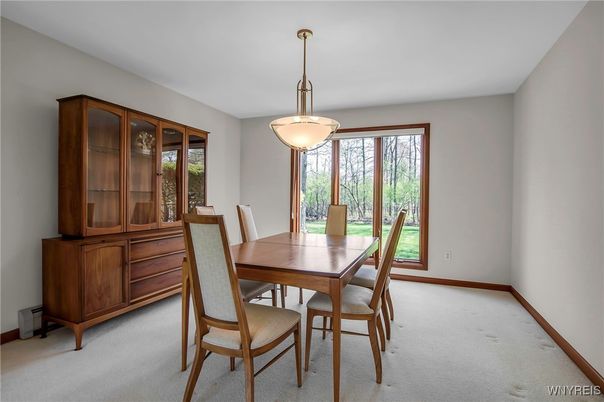 Dining room, Interior, Pendant Lights