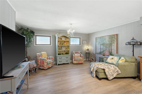 Chandelier, Interior, Living room, Wood Texture Flooring