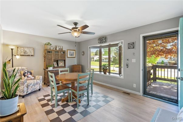 Dining room, Interior, Wood Texture Flooring