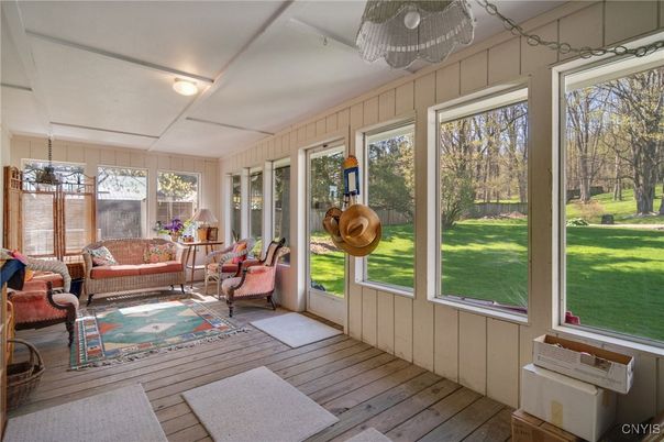 Interior, Living room, Sun Room, Wood Texture Flooring