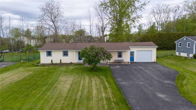 Attached, Backyard, Exterior, Facade, Ranch