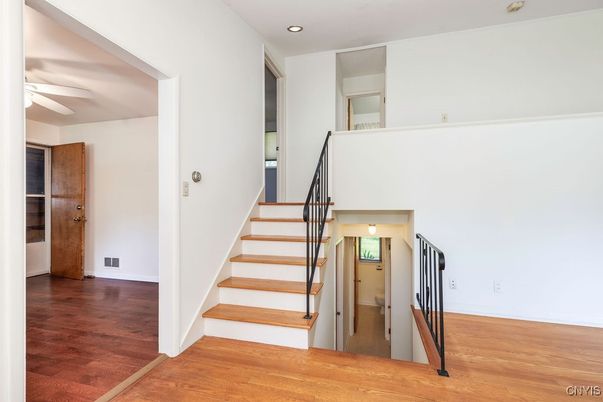 Interior, Recessed Lighting, Wood Texture Flooring