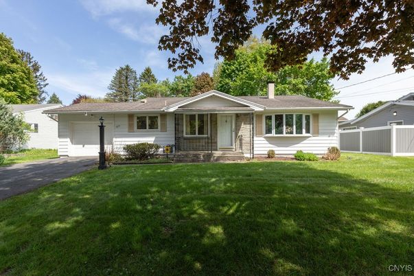 Attached, Backyard, Exterior, Facade, Ranch