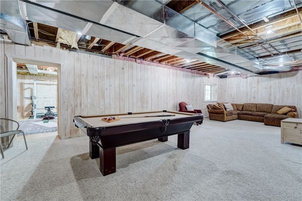 Billiard Table, Game Room, Interior, Living room