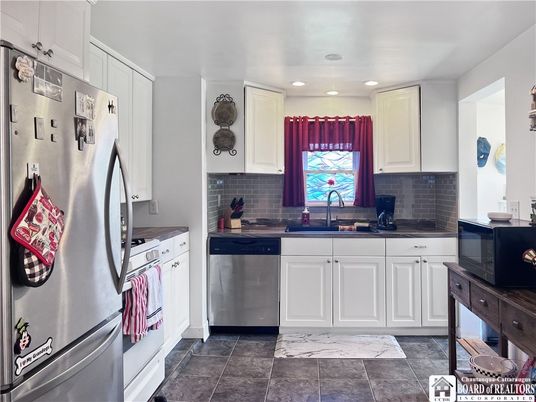 Interior, Kitchen, Recessed Lighting, Stainless Steel Appliances