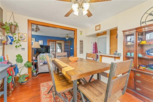 Dining room, Interior, Wood Texture Flooring