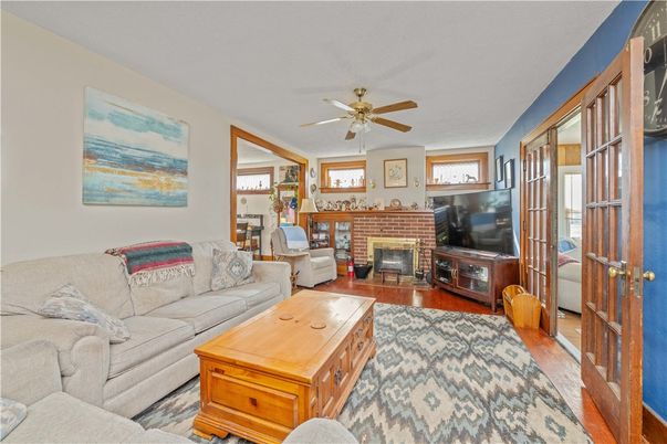 Fireplace, Interior, Living room, Wood Texture Flooring