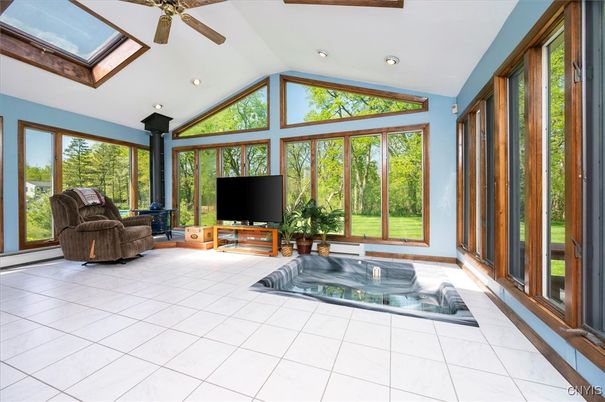 Interior, Recessed Lighting, Sun Room