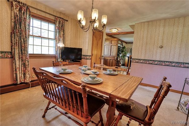 Chandelier, Dining room, Interior