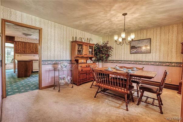 Chandelier, Dining room, Interior