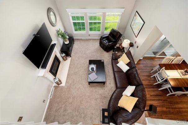 Fireplace, Interior, Living room, Wood Texture Flooring