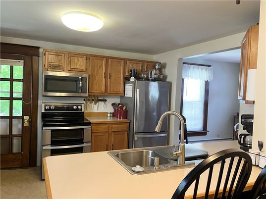 Interior, Kitchen, Stainless Steel Appliances