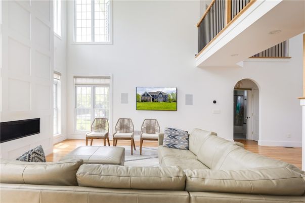 Fireplace, Interior, Living room, Wood Texture Flooring