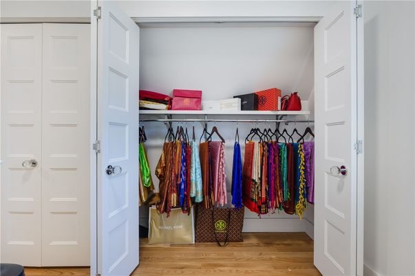 Interior, Walk-in Closets, Wood Texture Flooring
