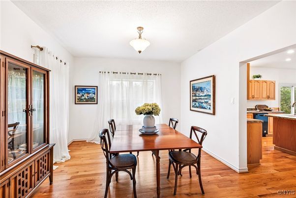 Dining room, Interior, Wood Texture Flooring