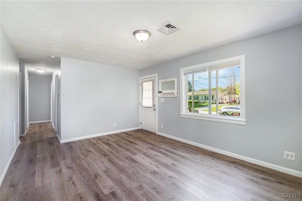 Empty room, Interior, Wood Texture Flooring