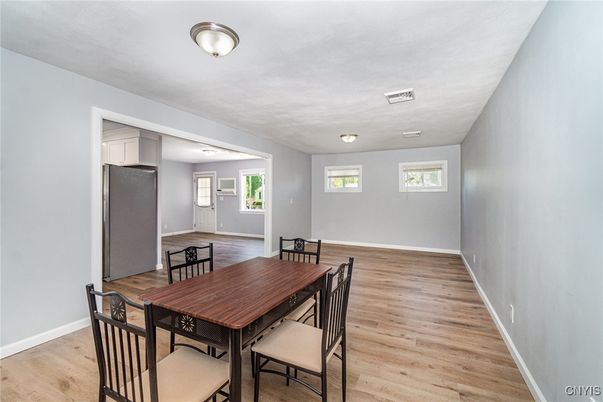 Dining room, Interior, Wood Texture Flooring