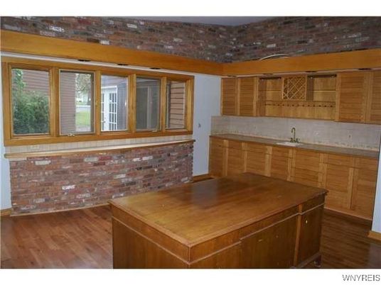 Interior, Stone Walls, Wood Texture Flooring
