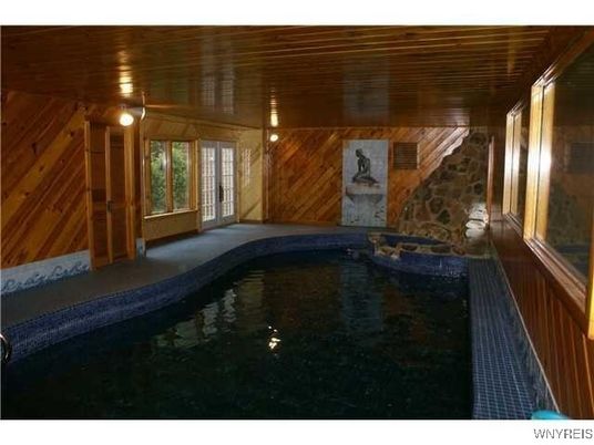 Interior, Pool, Wooden Ceilings, Wooden Walls