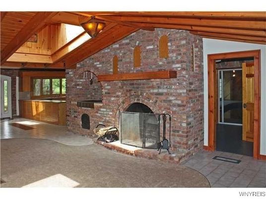 Fireplace, Interior, Stone Walls, Wooden Beams, Wooden Ceilings