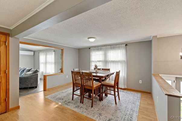 Dining room, Interior, Wood Texture Flooring