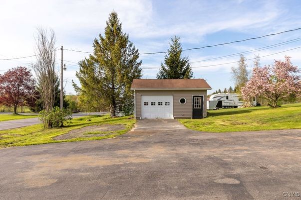 Backyard, Detached Garage, Exterior