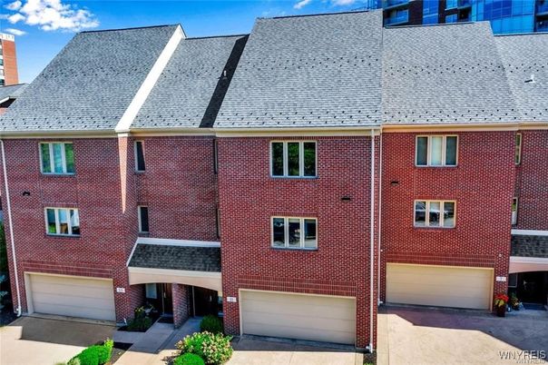Attached, Exterior, Facade, Brick Facade, Rowhouse
