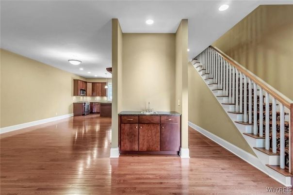 Interior, Recessed Lighting, Wood Texture Flooring